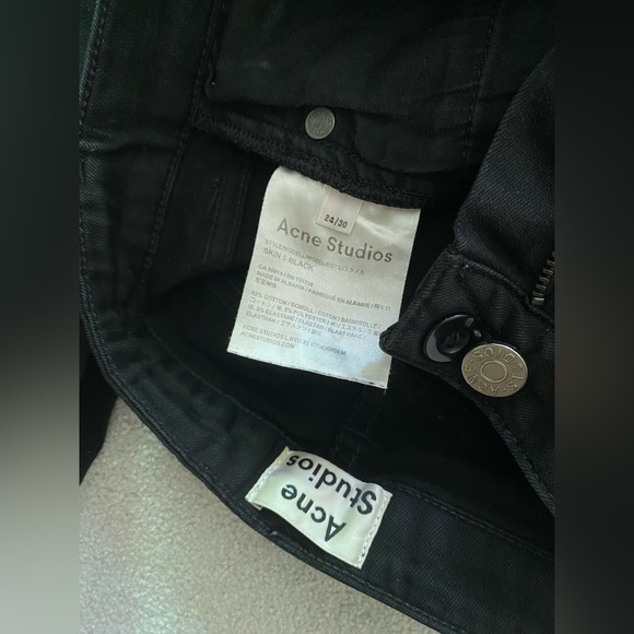 Acne Studios Skinny Jeans W24 - Picture 4 of 9